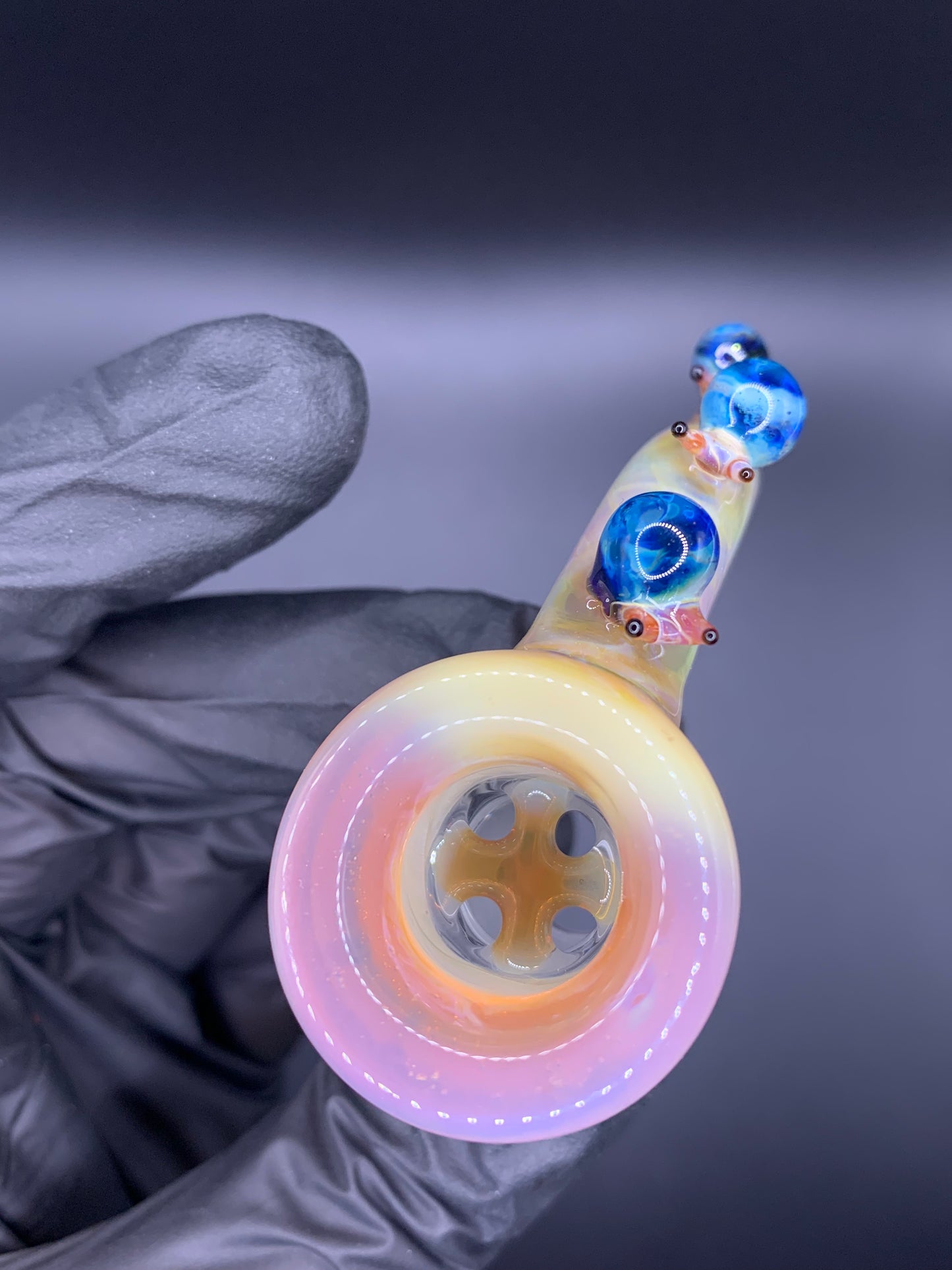 TerpBunny - DrissGlass collaboration Snail theme slide.