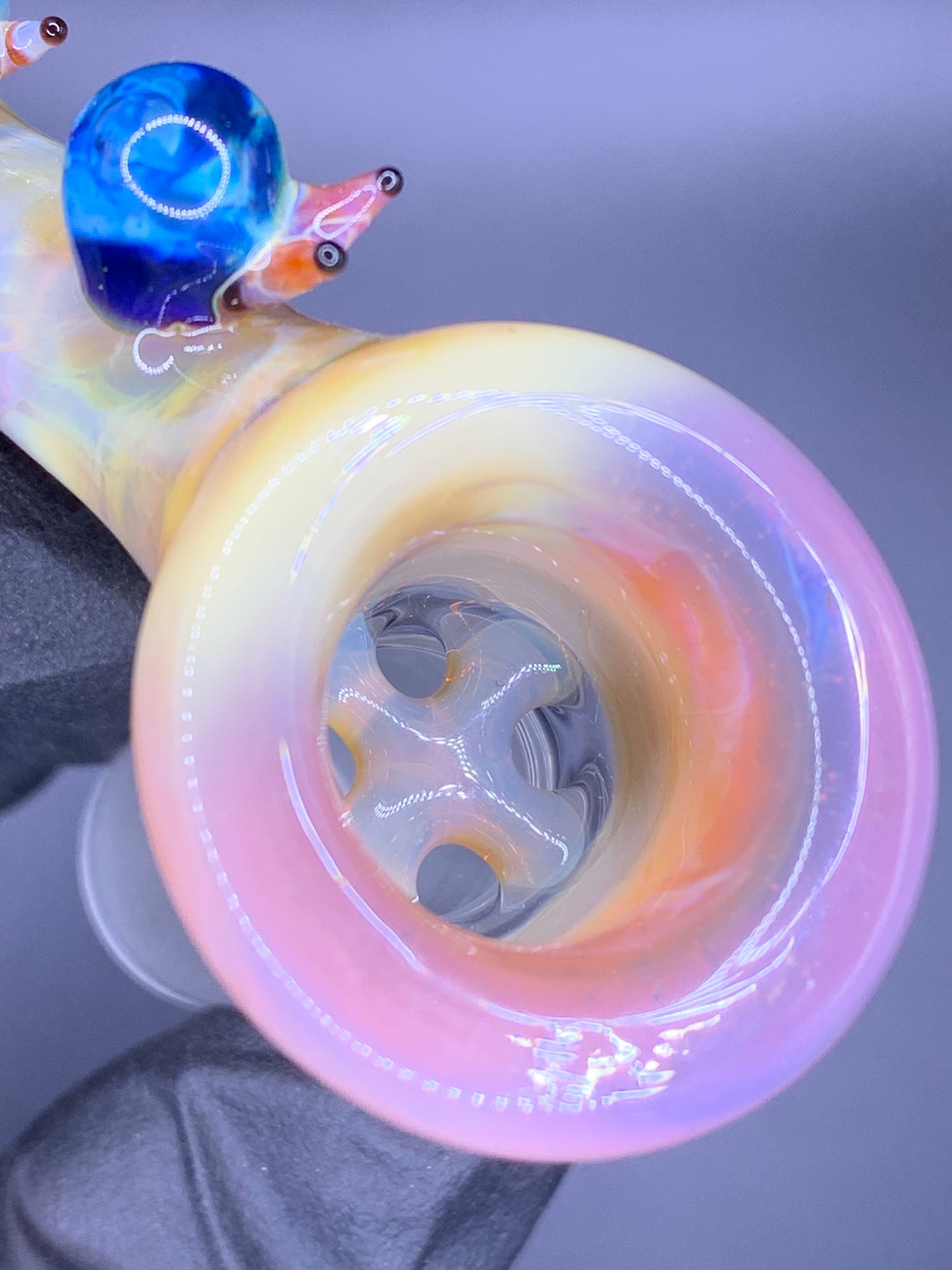 TerpBunny - DrissGlass collaboration Snail theme slide.