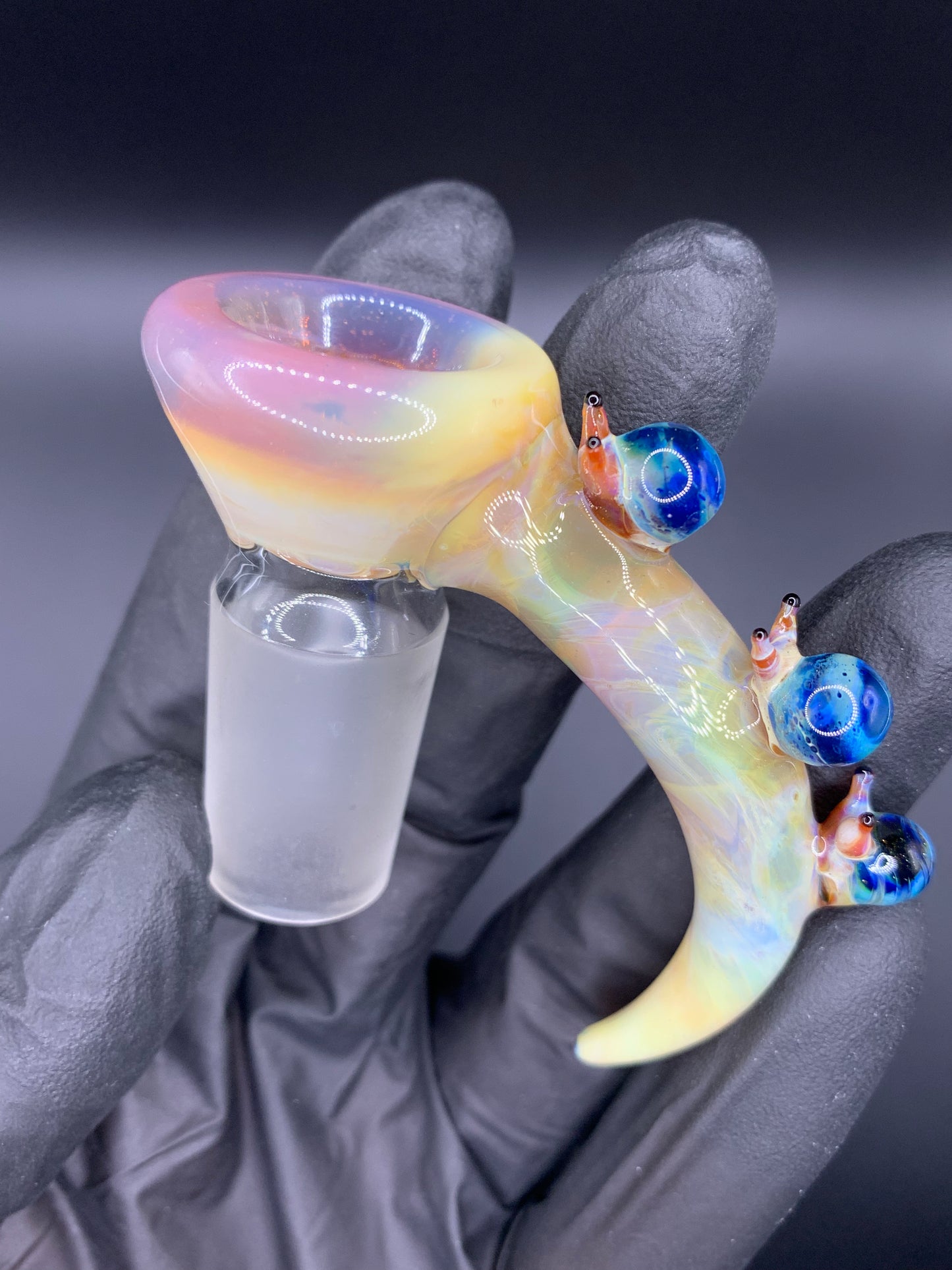 TerpBunny - DrissGlass collaboration Snail theme slide.