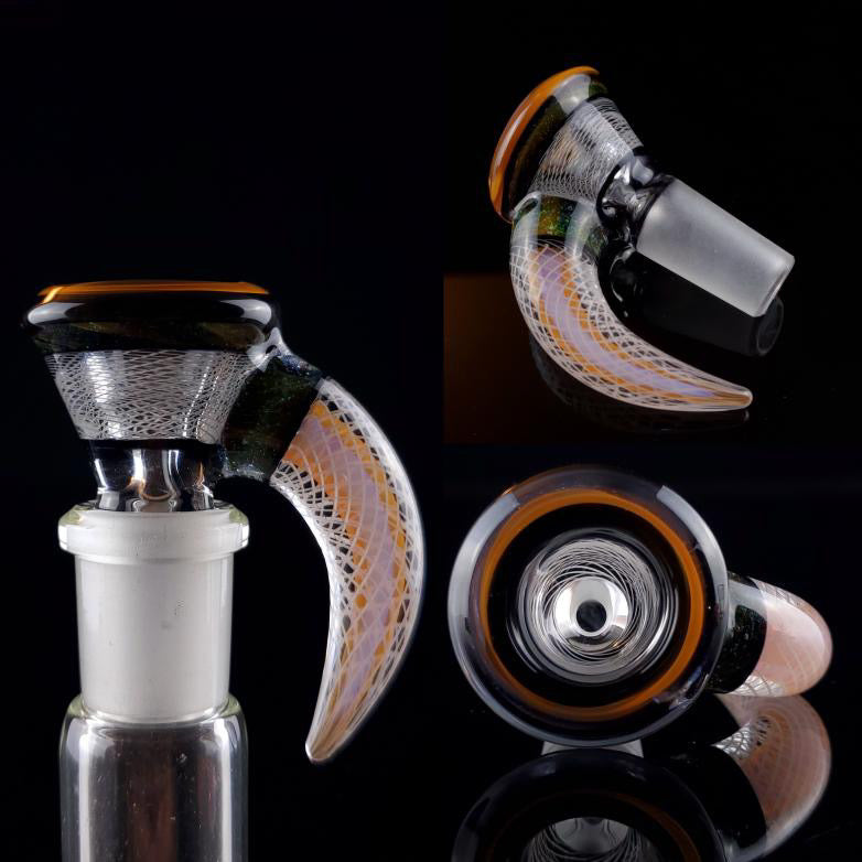 JHoney X DrewskiGlass - Collaboration Heady Bowl 14mm 1hole #3