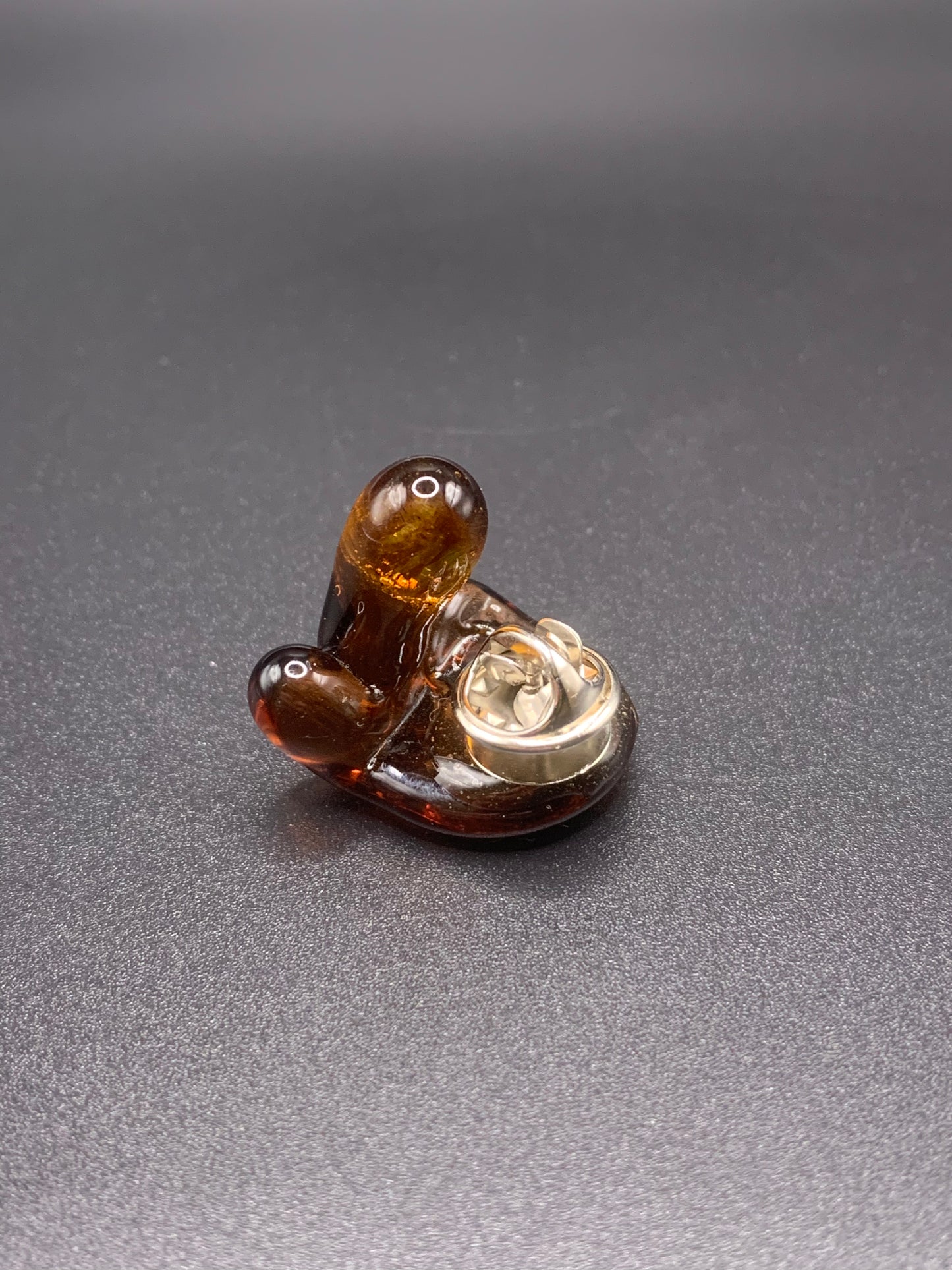 Addabstract - Glass Hat Drip Pin 1