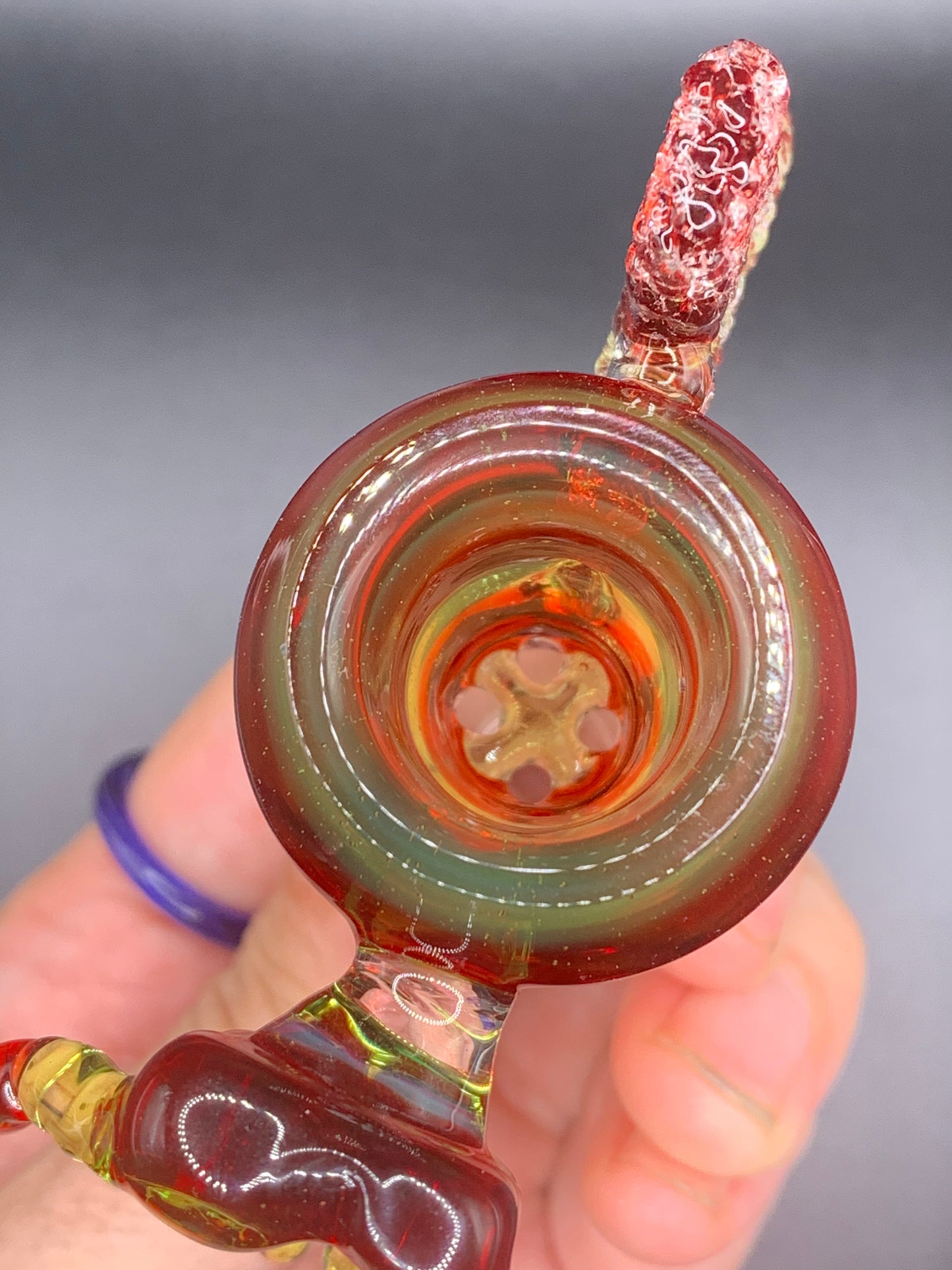 GreymarketGlass - NikoBH Collaboration 18mm bowl