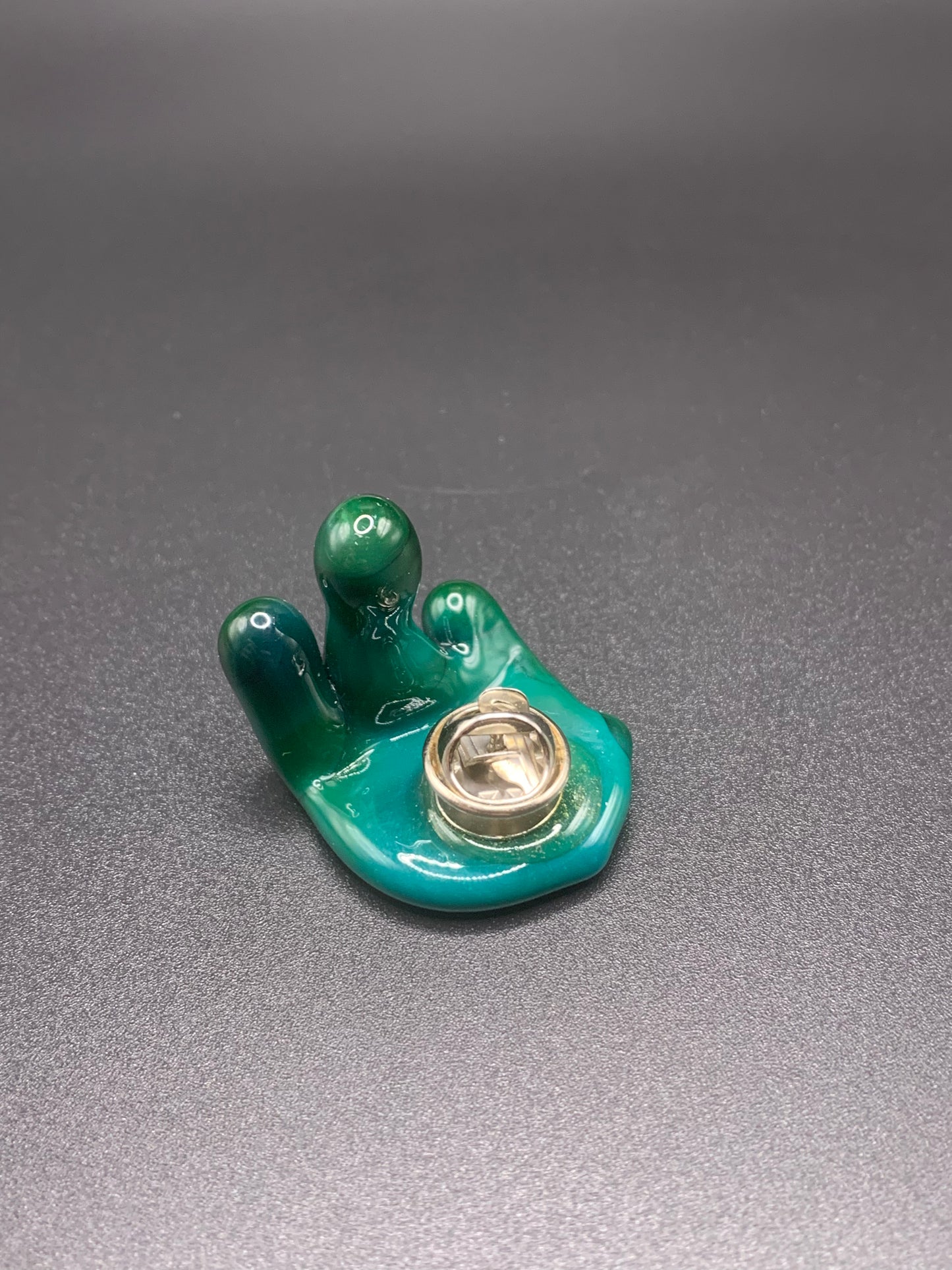 Addabstract - Glass Hat Drip Pin 6