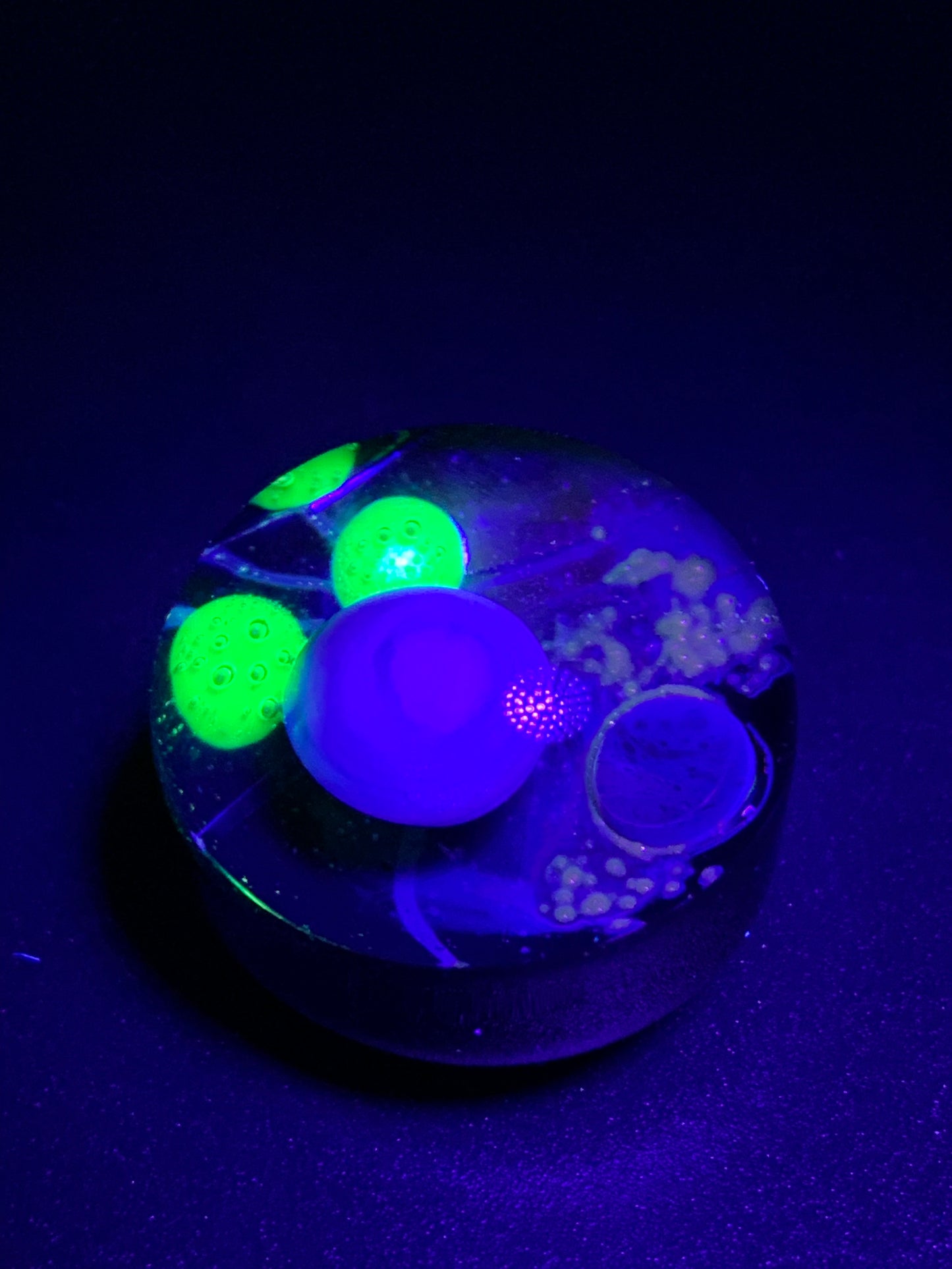 Lil Gremlins Glass Shack - Small UV Space Magnet 6