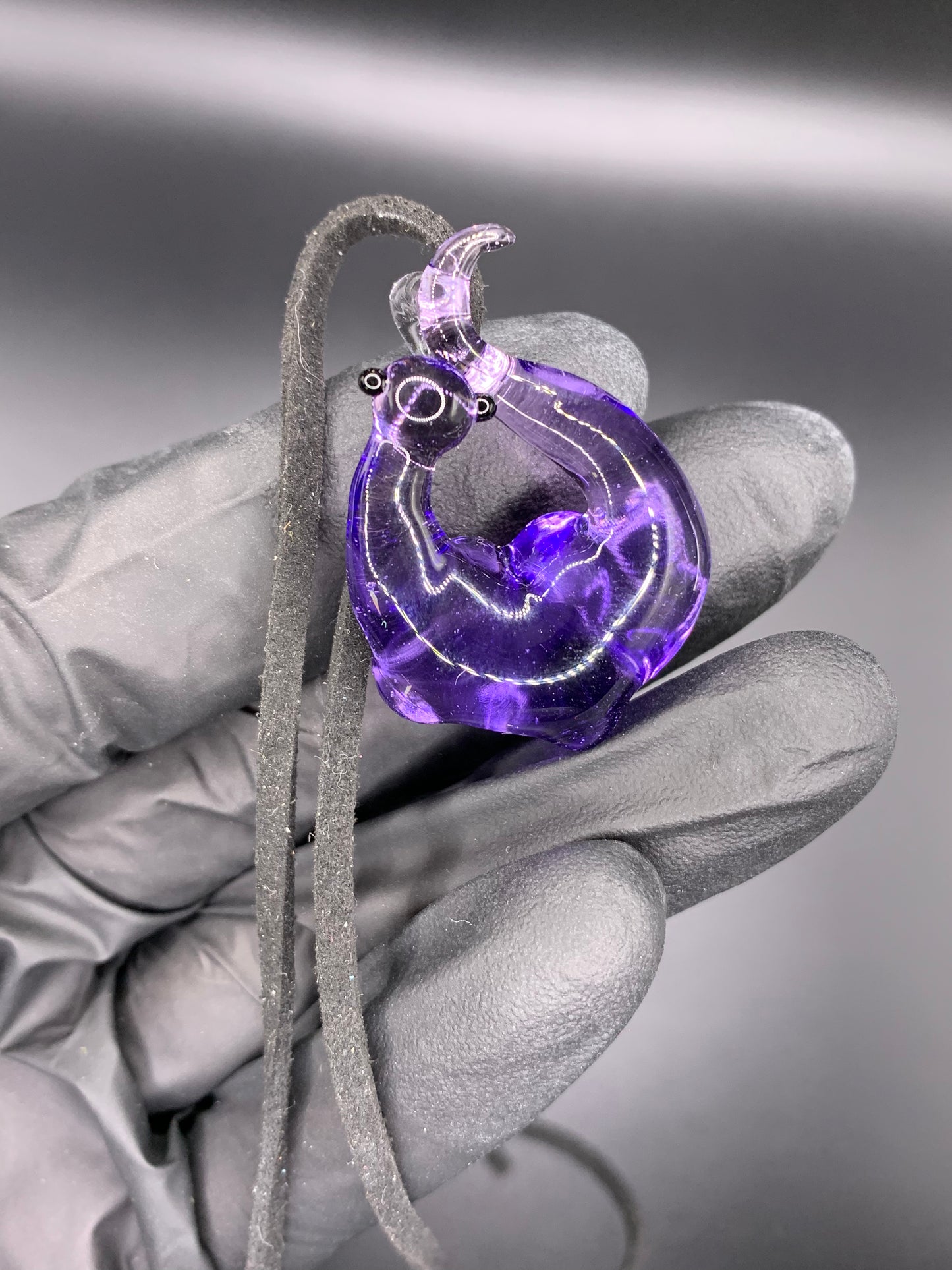 ArielleGlassArt - Elemental Dino Pendant #1