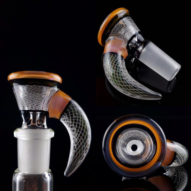 JHoney X DrewskiGlass - Collaboration Heady Bowl 14mm 1hole #2