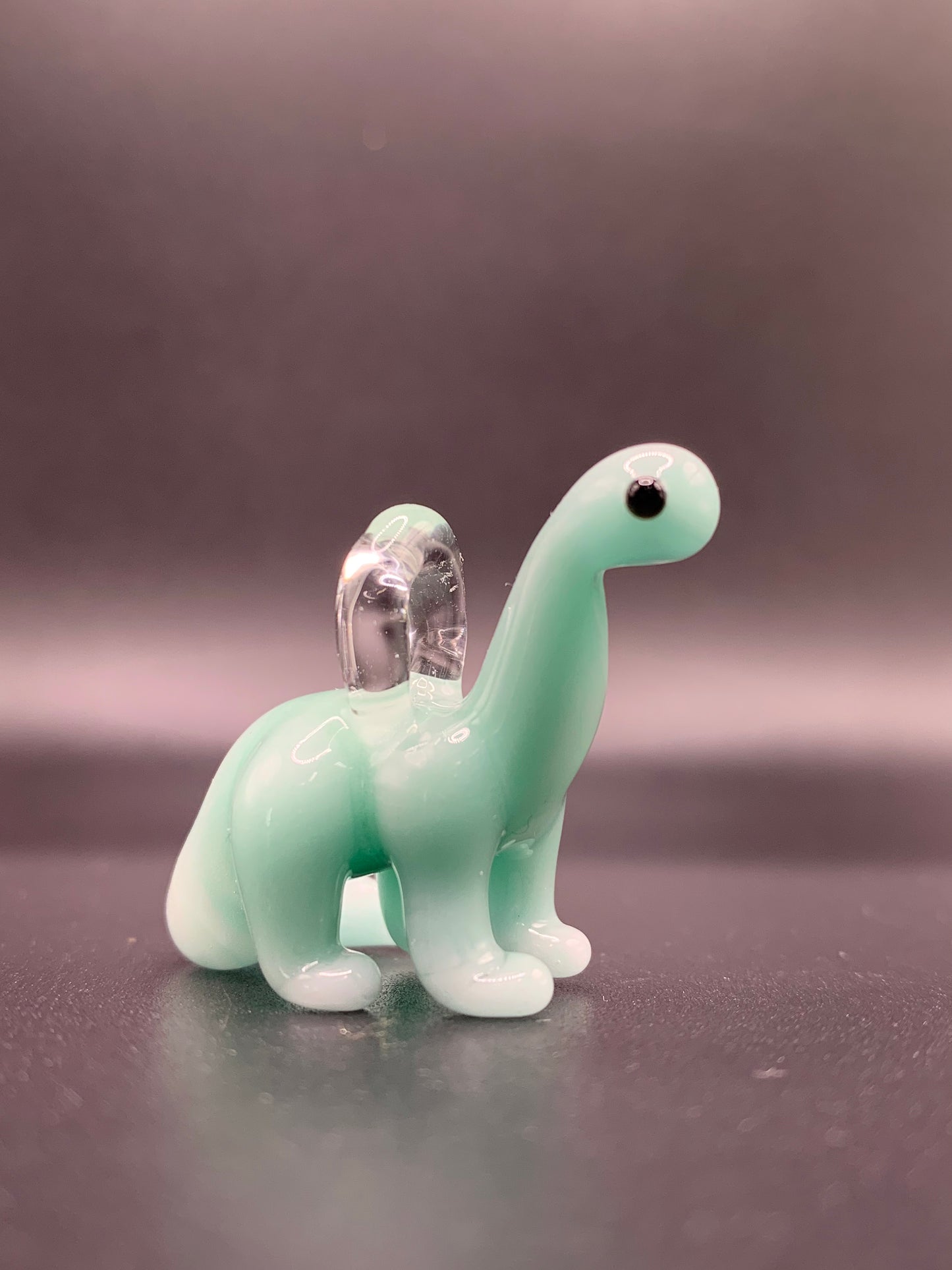 ArielleGlassArt - Medium Dino Pendant #4
