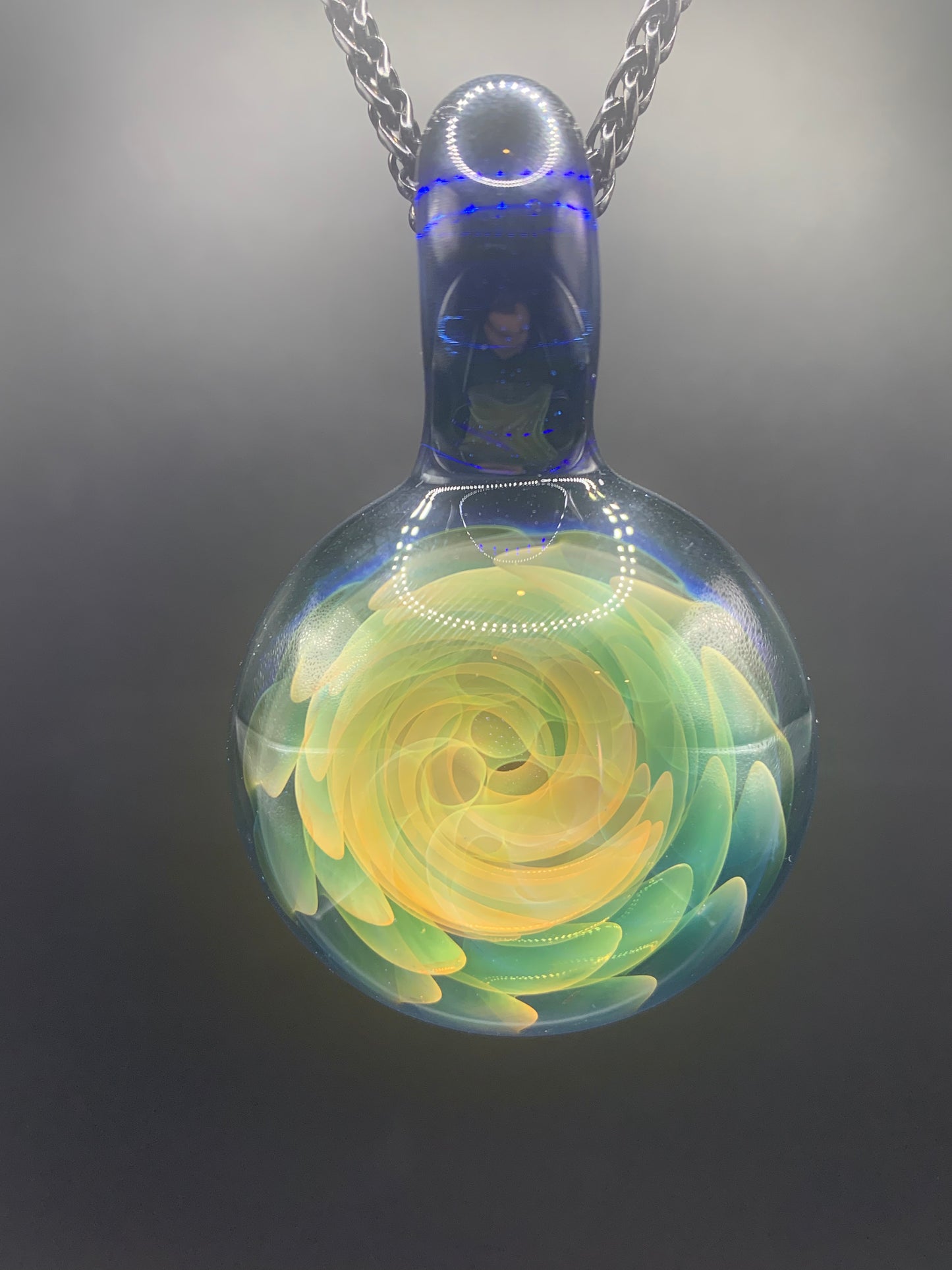 ClarksGlassWorks - Medium Fumed pendant #1
