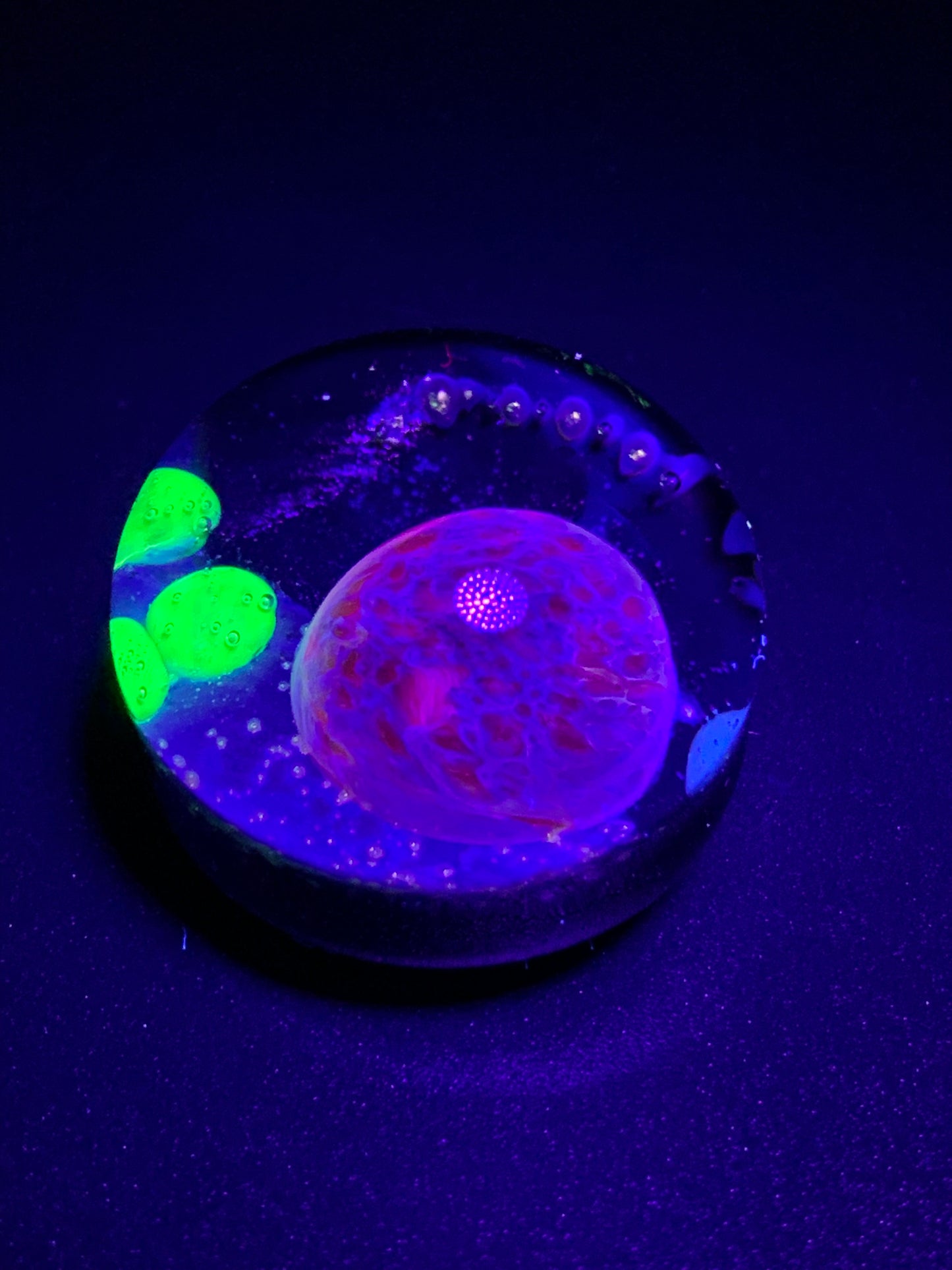 Lil Gremlins Glass Shack - Small UV Space Magnet 9