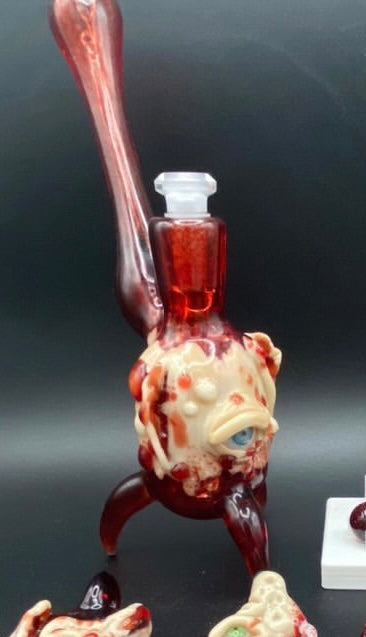 BloodfleshGlass - Bloody Cyclops Creature Dab Rig 10mm