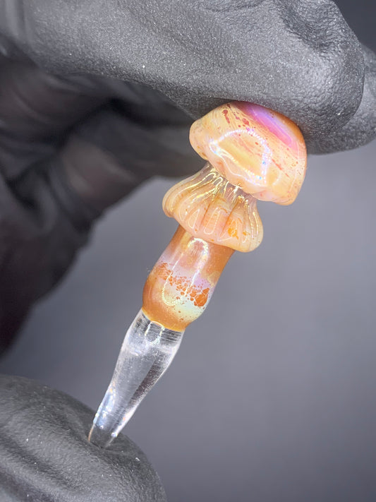 ArielleGlassArt - Mushroom Plant Buddies #1