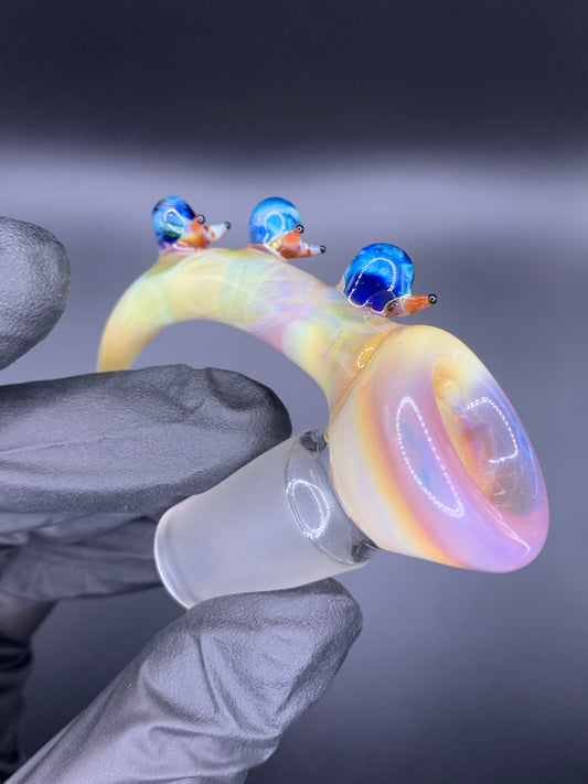 TerpBunny - DrissGlass collaboration Snail theme slide.