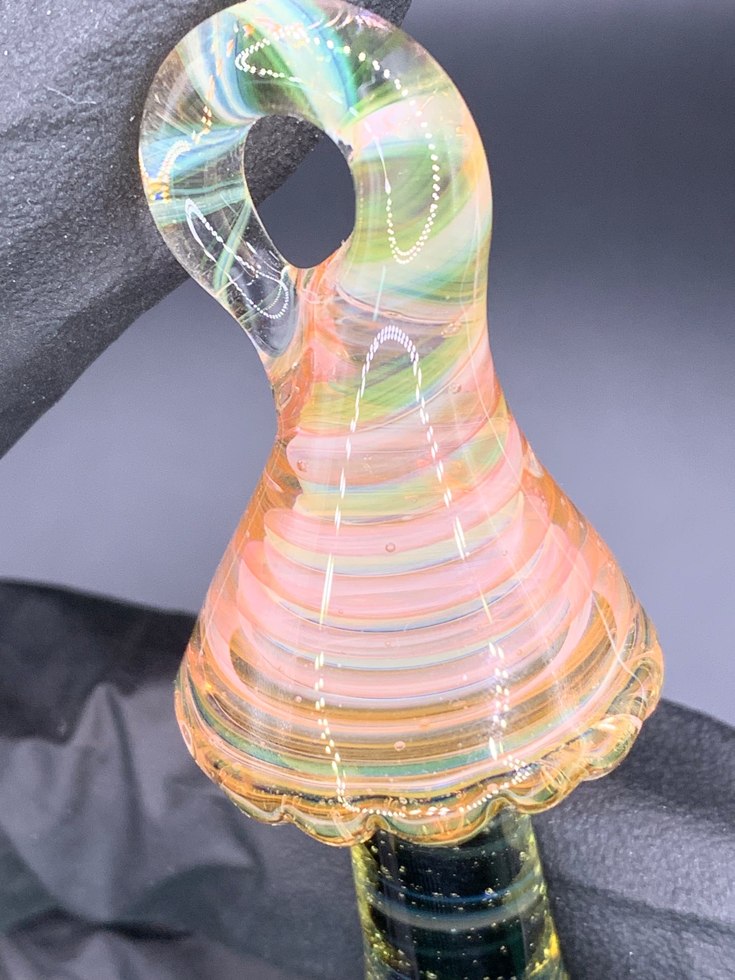 ClarksGlassWorks - Mushroom Pendy