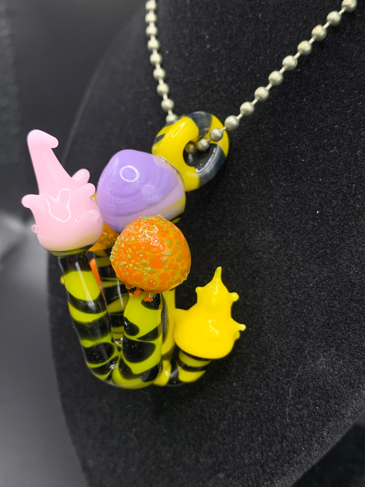 GreymarketGlass - Dr Zeus The Lorax inspired Pendant
