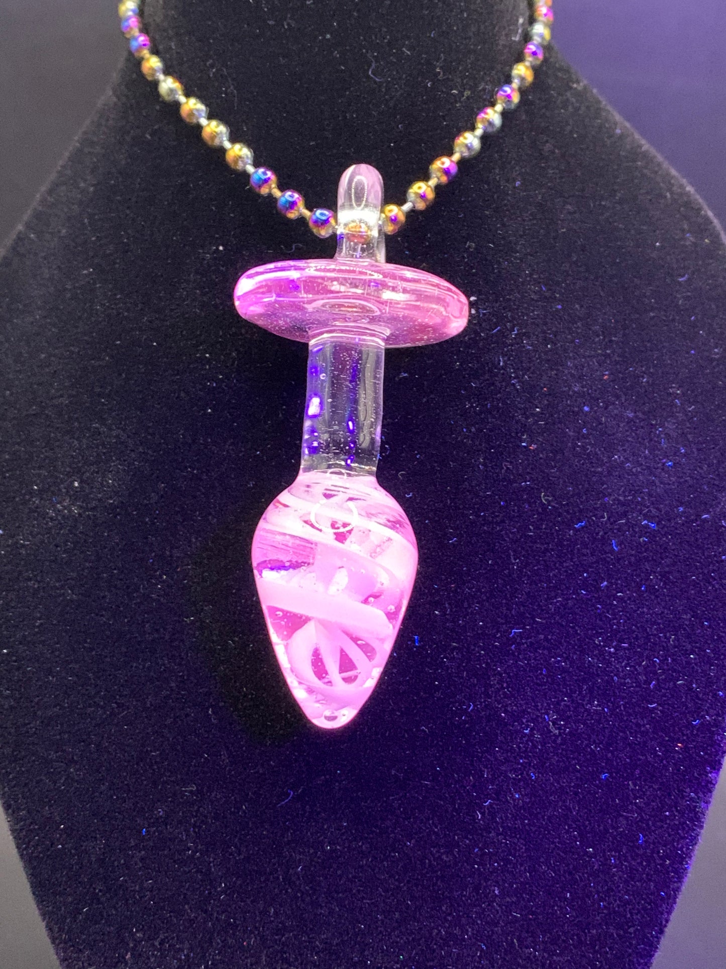 TerpBunny - UV active Plug Pendant