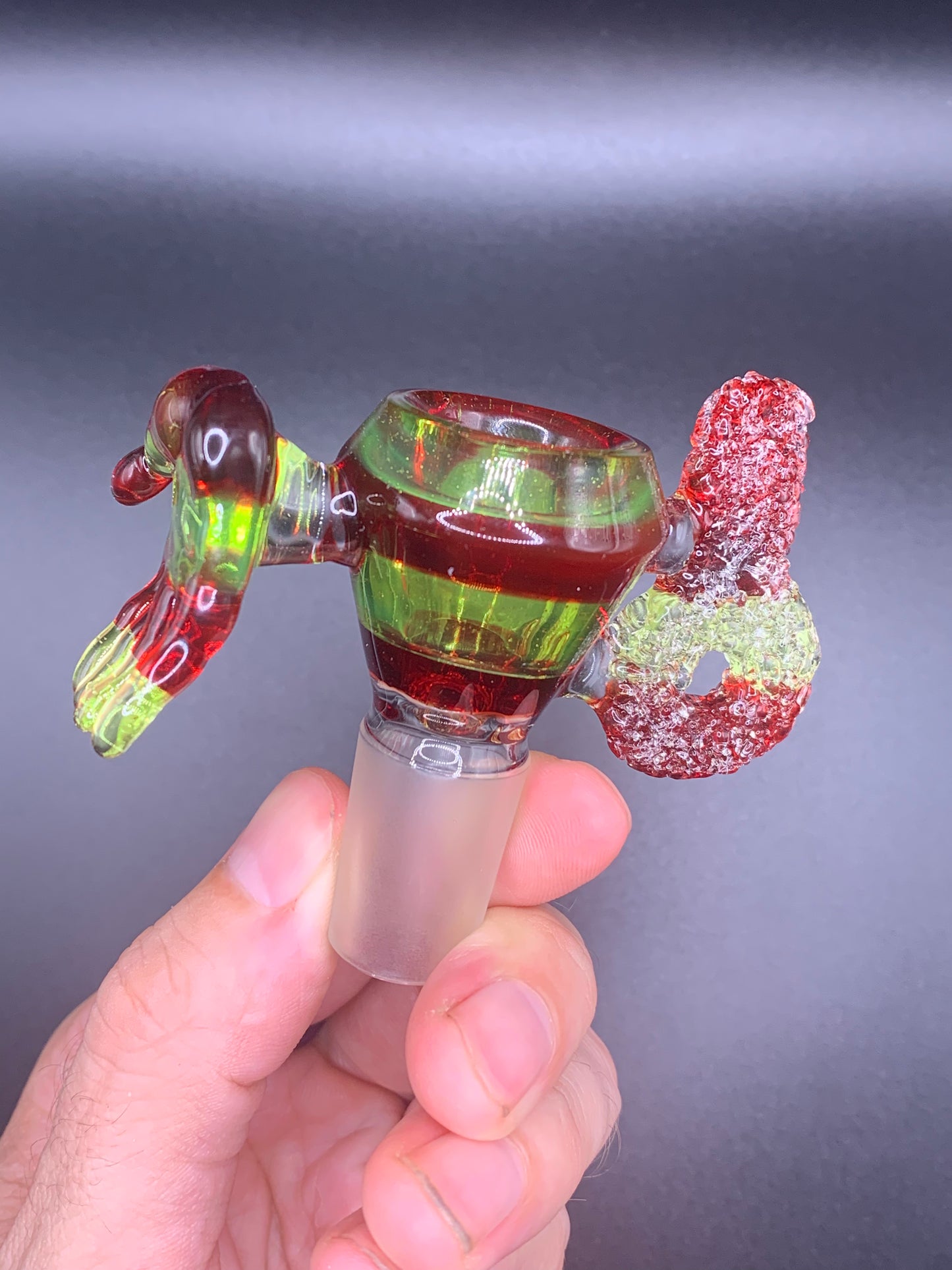 GreymarketGlass - NikoBH Collaboration 18mm bowl