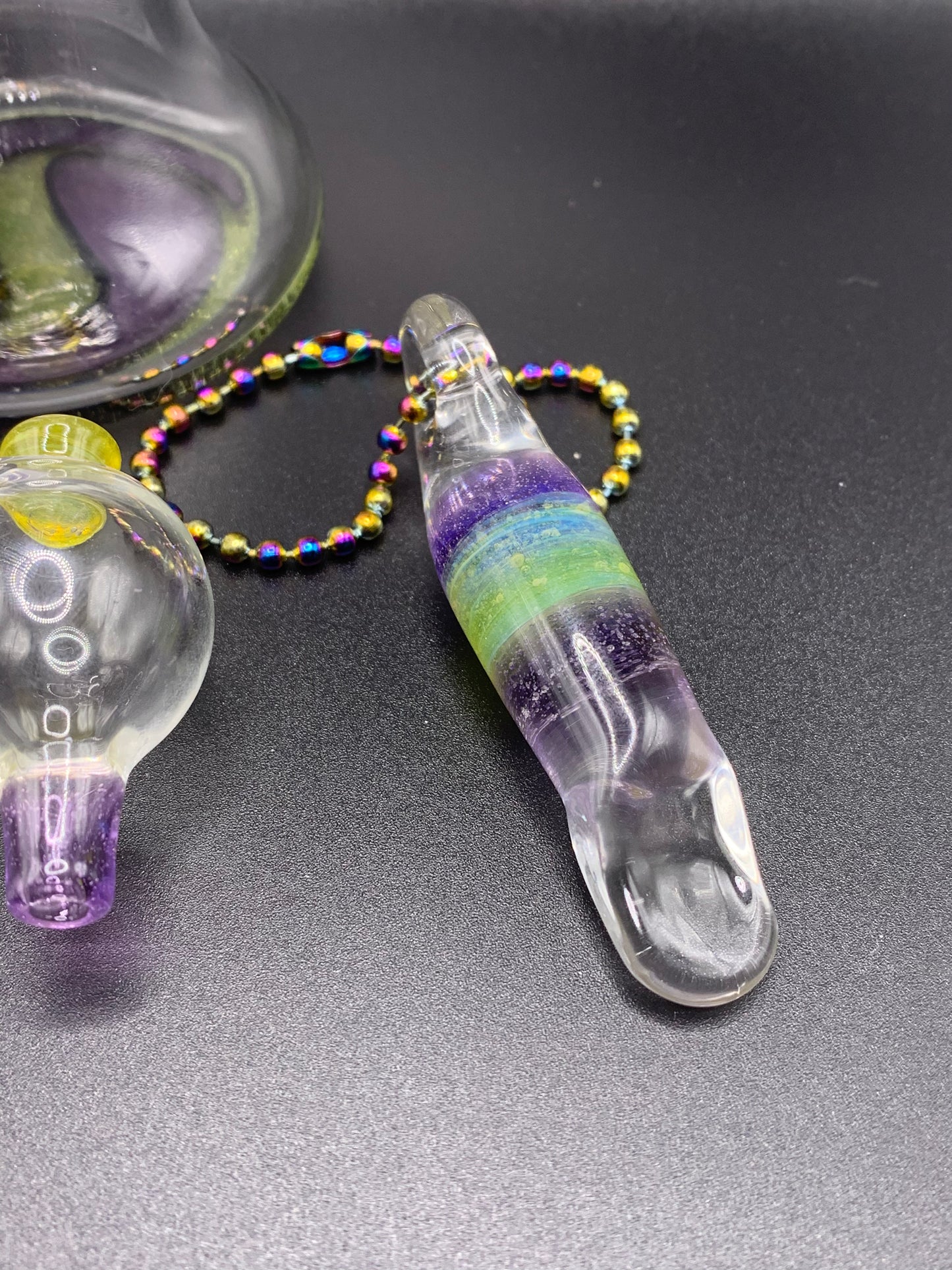 McTrivish Glass - Partial Colour Dab Rig Set 10mm #2