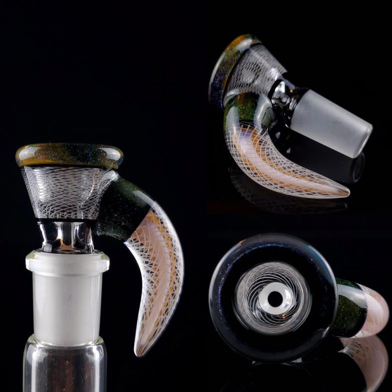 JHoney X DrewskiGlass - Collaboration Heady Bowl 14mm 1hole #1