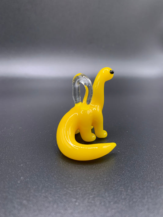 ArielleGlassArt - Big Dino Pendant #4