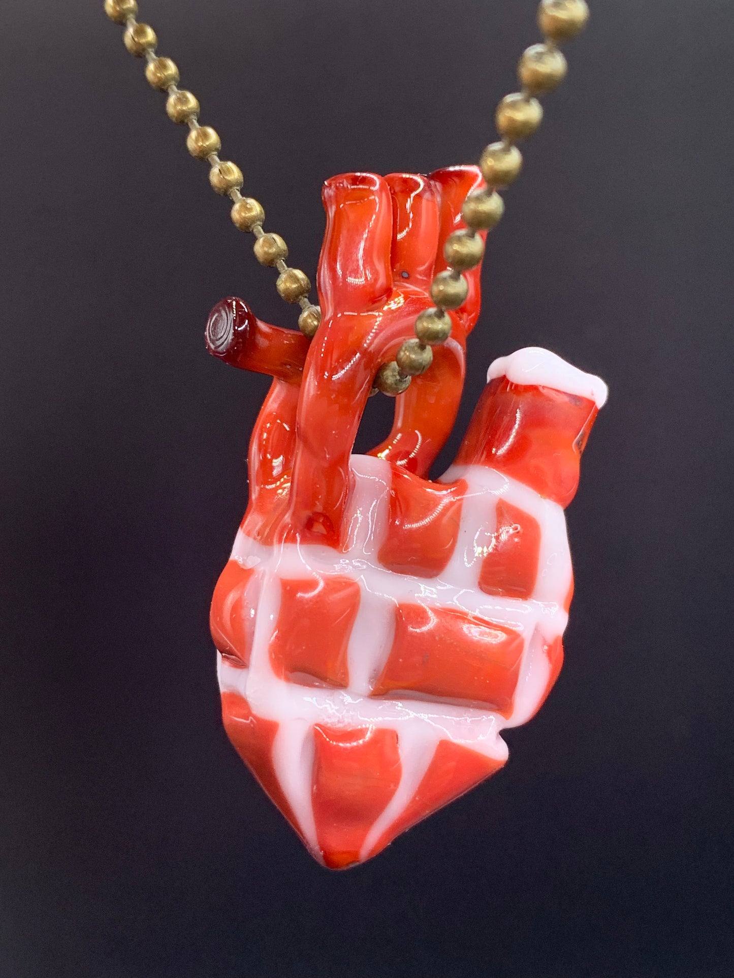 GreymarketGlass - Glass Heart Brick Wall