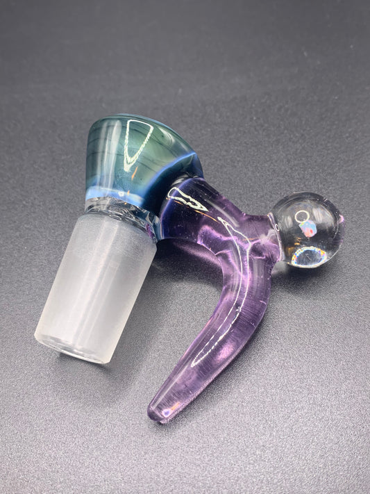 McTrivish Glass - Single Horn Bowl with Opal 18mm