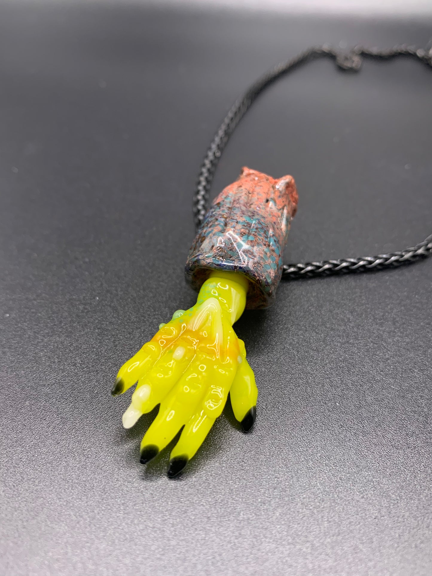 DrewskiGlass - Zombie Arm Pendant