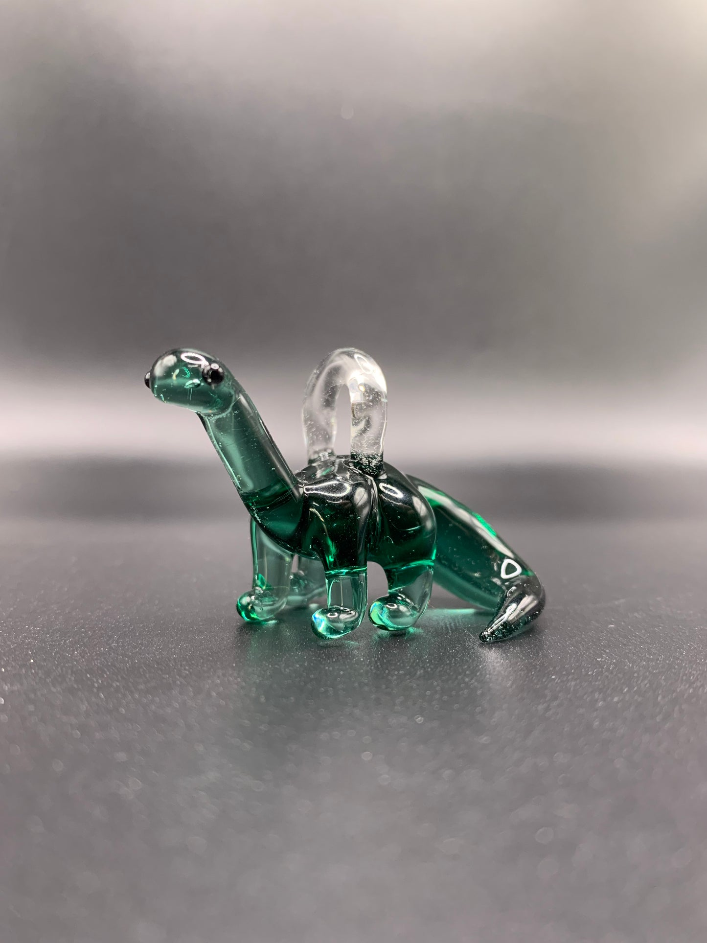 ArielleGlassArt - Medium Dino Pendant #1