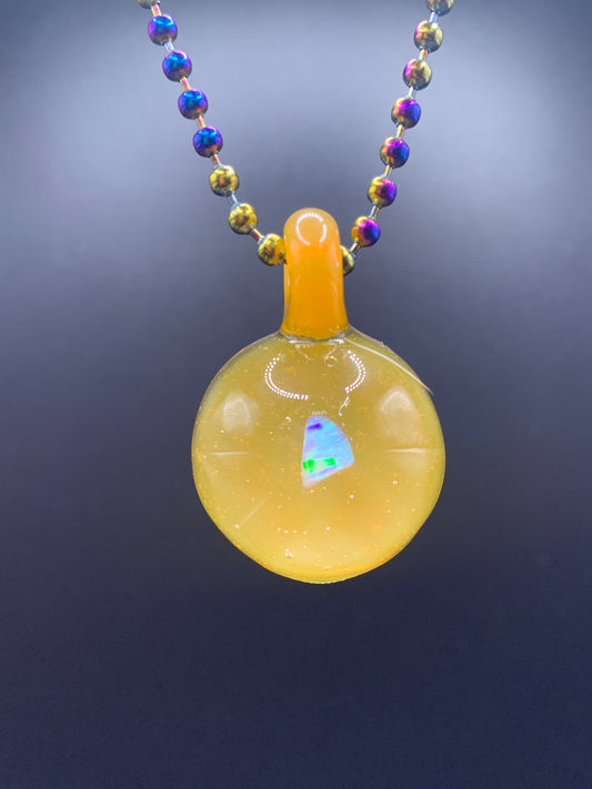 McTrivish Glass - Opal Pendant #10