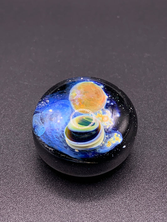 Lil Gremlins Glass Shack - Small UV Space Magnet 4