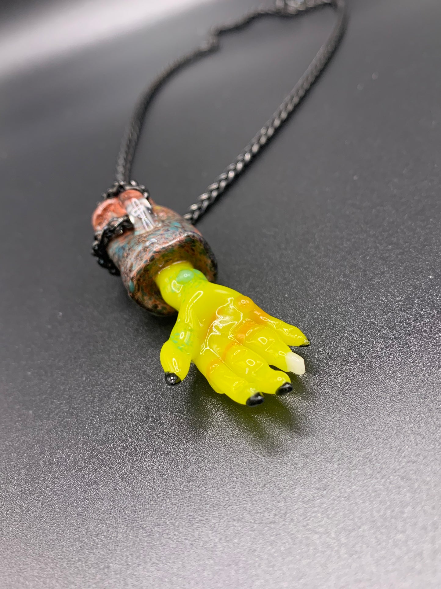 DrewskiGlass - Zombie Arm Pendant