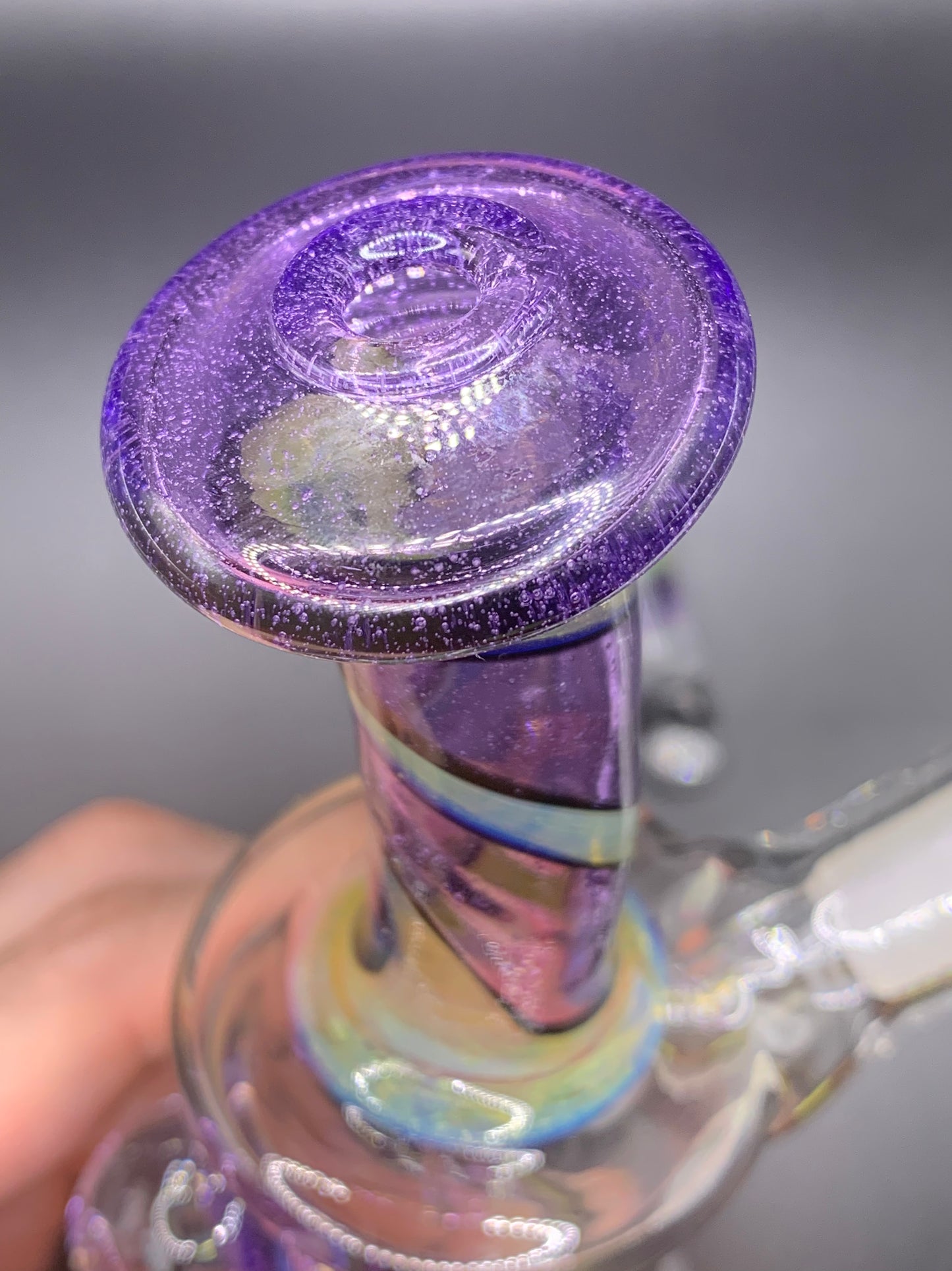 McTrivish Glass - Partial Colour Dab Rig Set 10mm #2