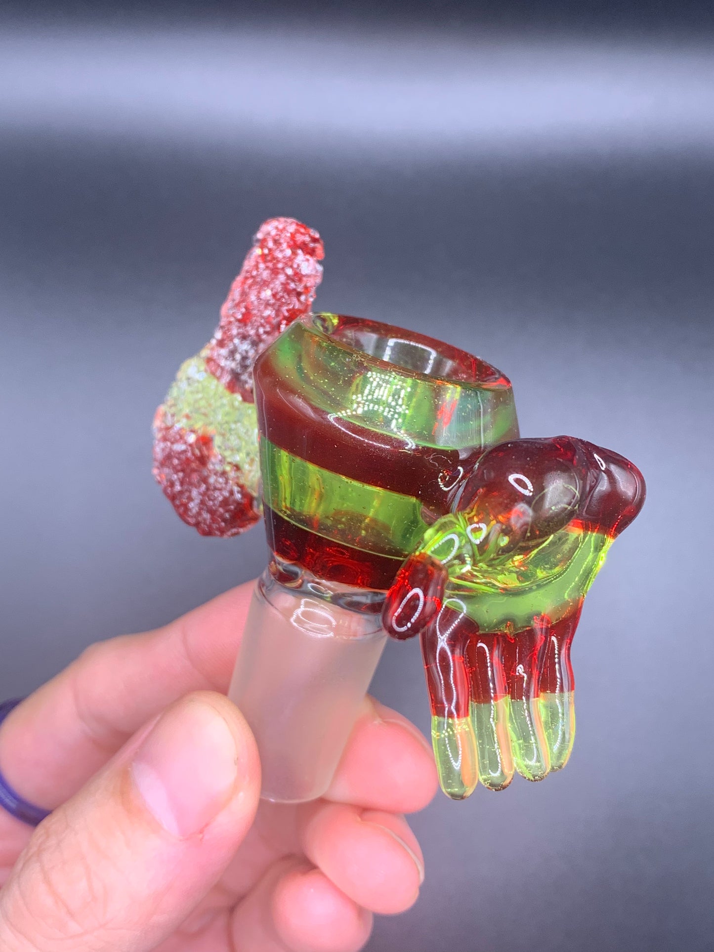 GreymarketGlass - NikoBH Collaboration 18mm bowl