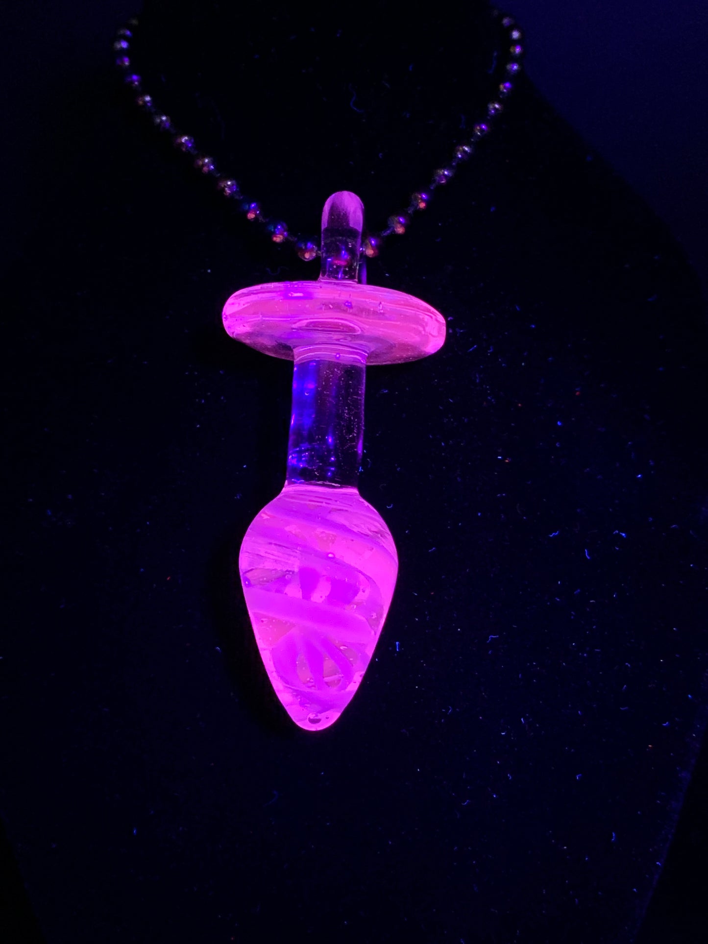TerpBunny - UV active Plug Pendant