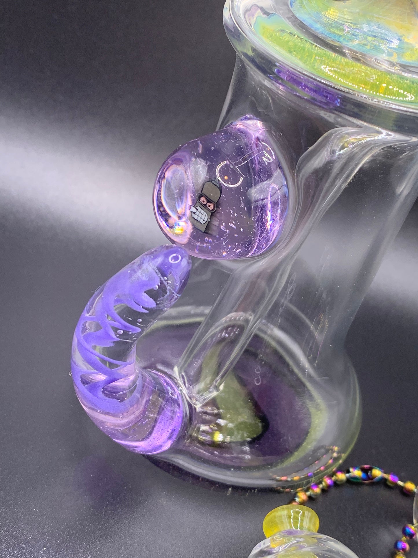 McTrivish Glass - Partial Colour Dab Rig Set 10mm #2