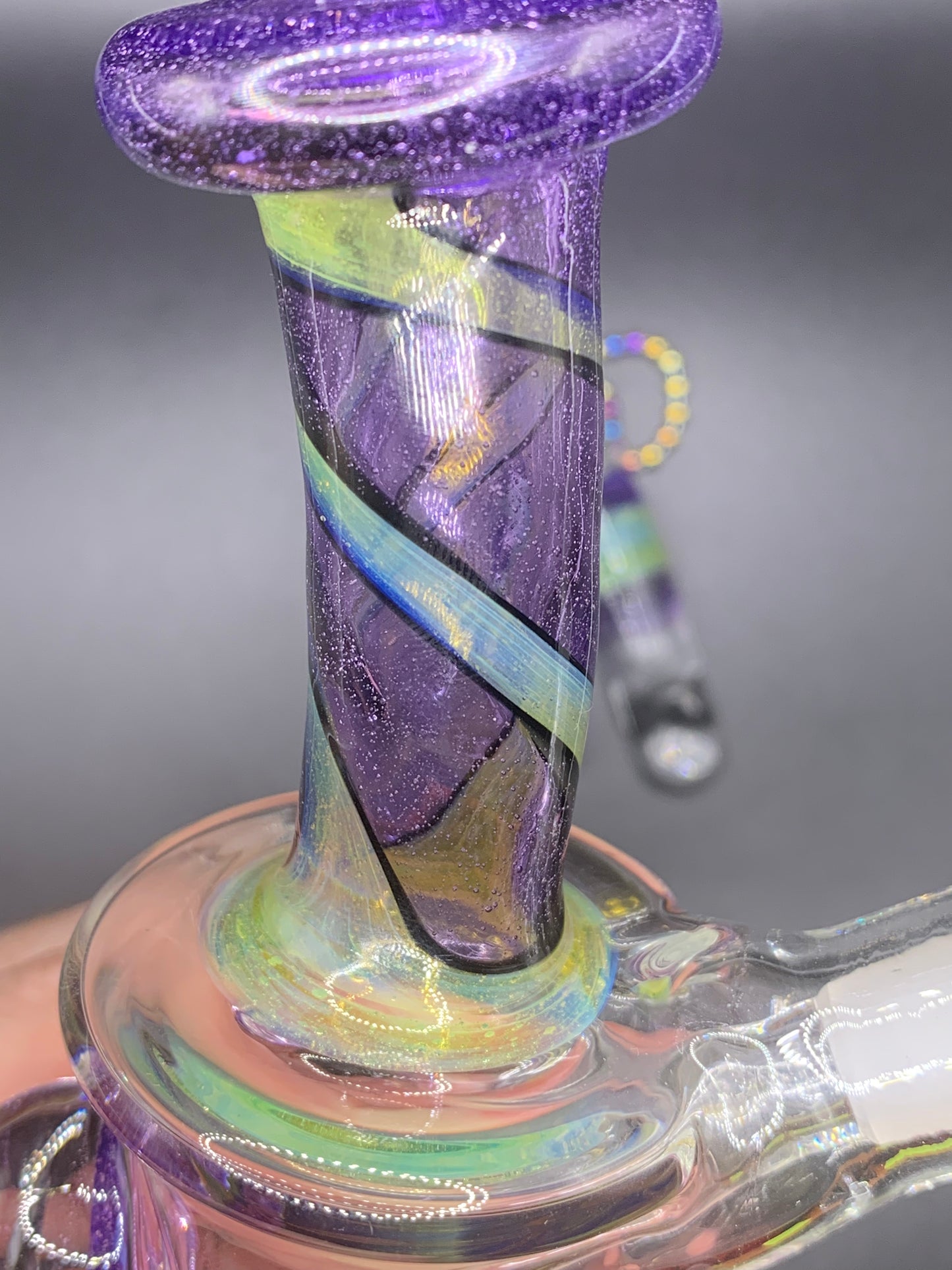 McTrivish Glass - Partial Colour Dab Rig Set 10mm #2