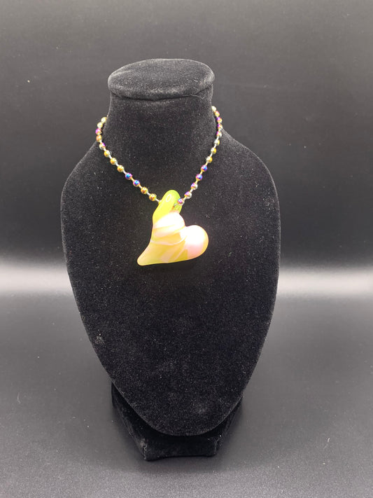 Addabstract - Medium Heart Pendant 2