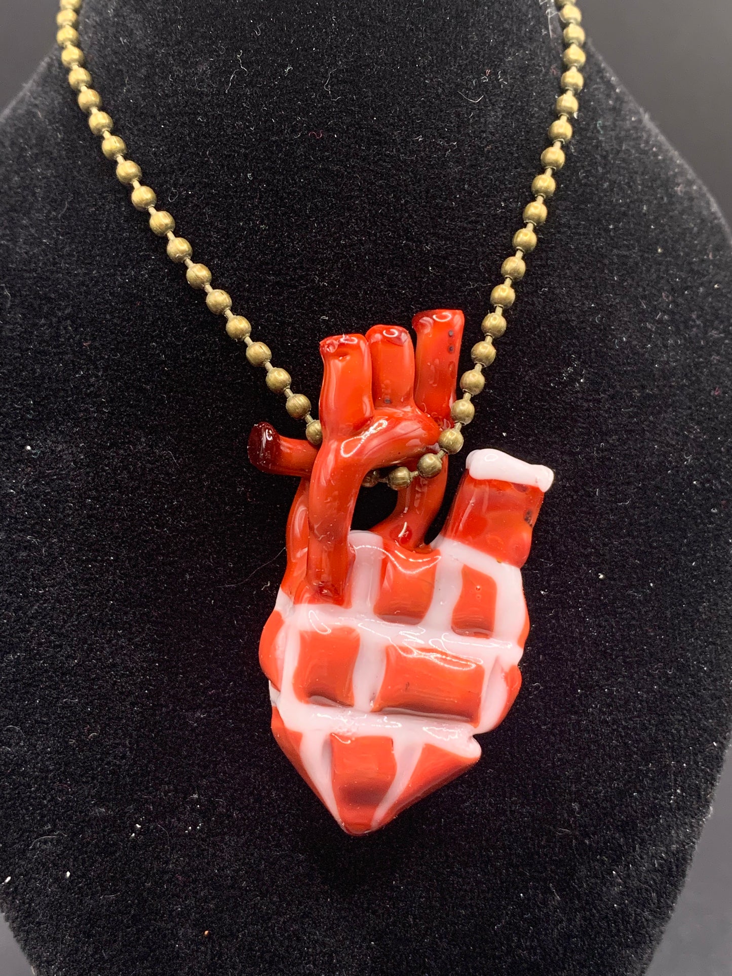 GreymarketGlass - Glass Heart Brick Wall