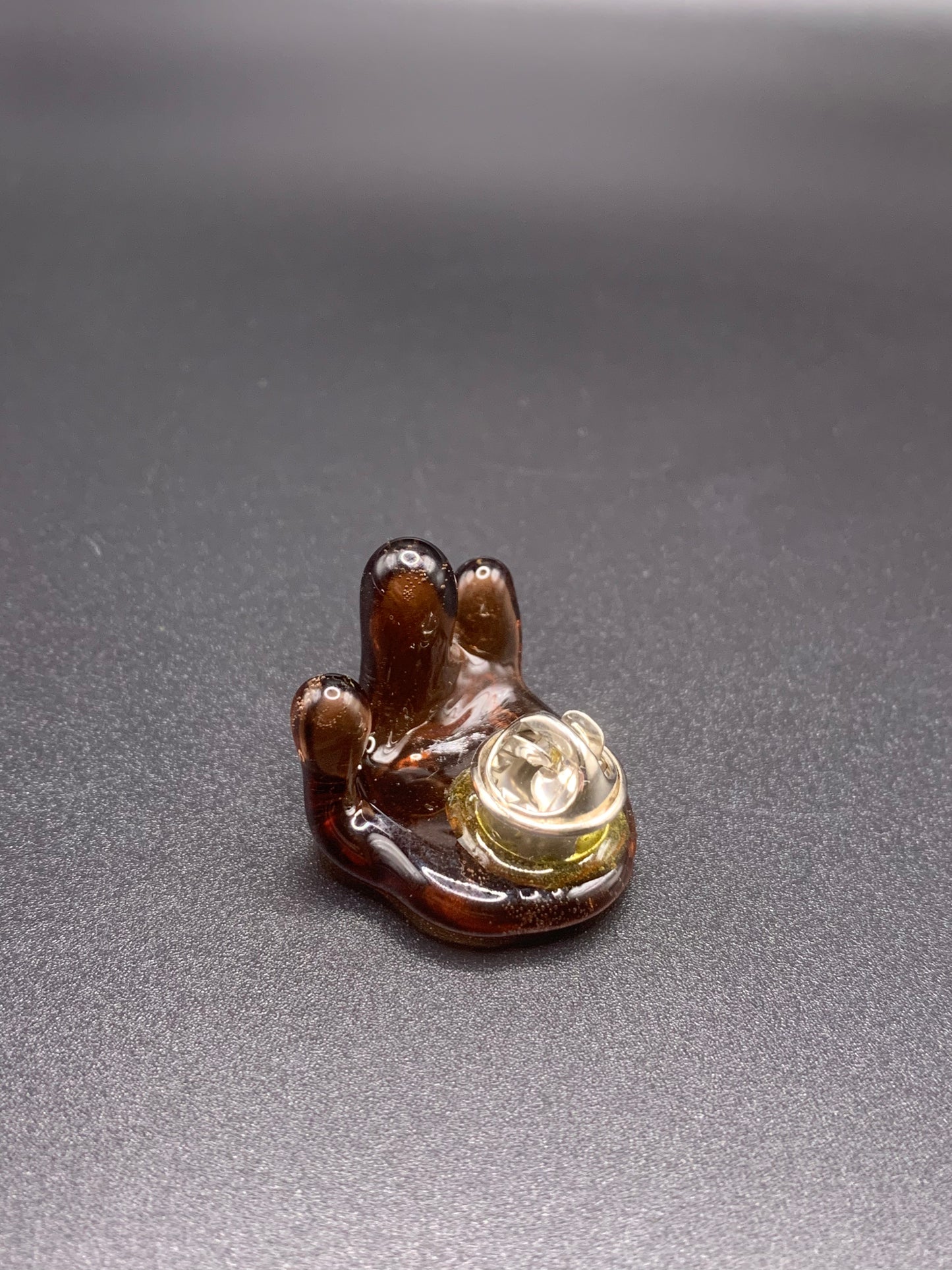 Addabstract - Glass Hat Drip Pin 2