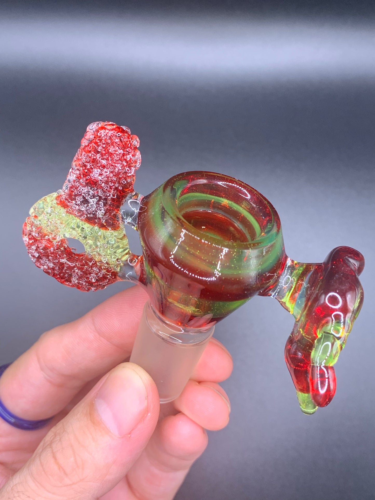GreymarketGlass - NikoBH Collaboration 18mm bowl
