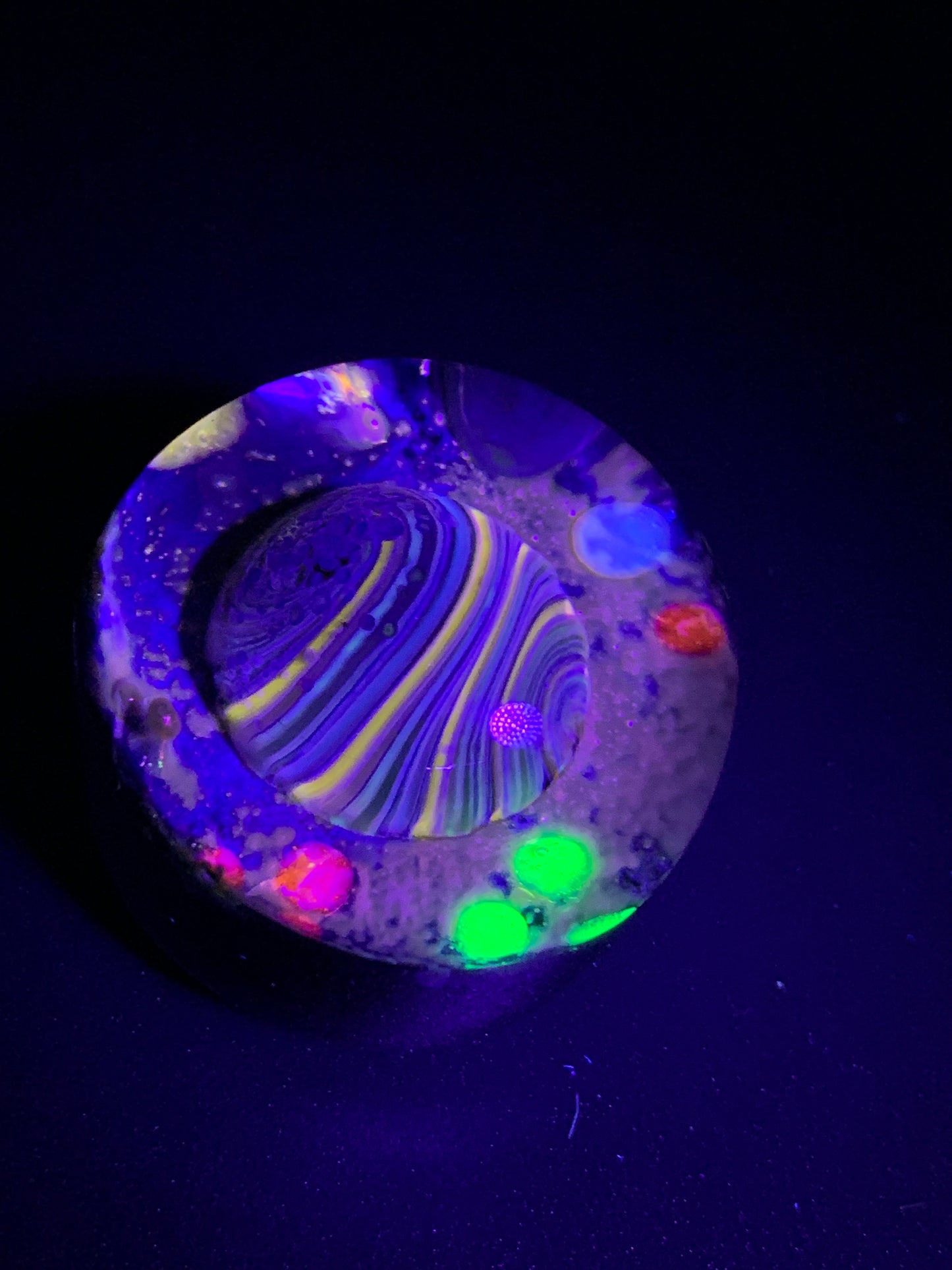 Lil Gremlins Glass Shack - Large UV Space Magnet 4