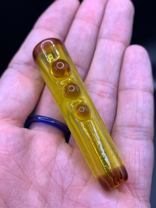 MyleneGlassWorld - Chillum one hitter Terps CFL + Maple Syrup