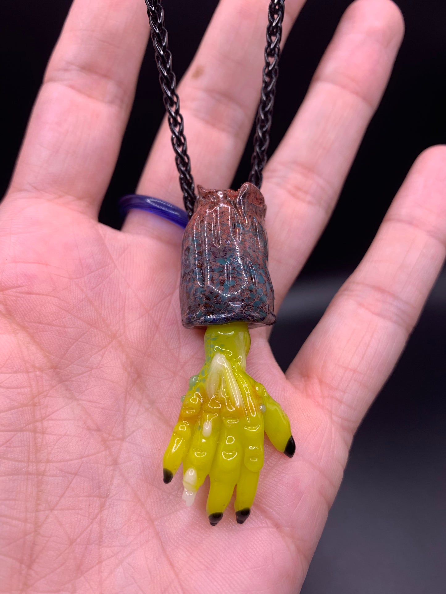 DrewskiGlass - Zombie Arm Pendant